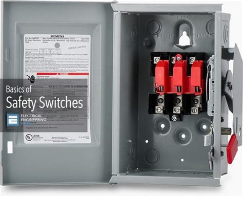 safety switch distribution box|safety switch vs disconnect.